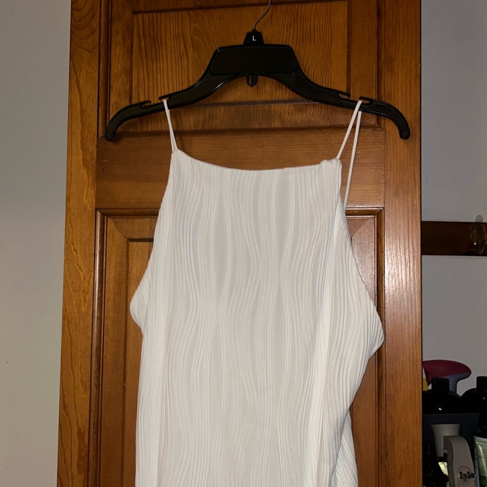 CLOSET CLEAN-OUT: Amazon Small White Mini Dress - Picture 2 of 7
